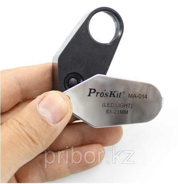 Pro'sKit MA-014 Ручная линза с подсветкой - фото 5 - id-p574260