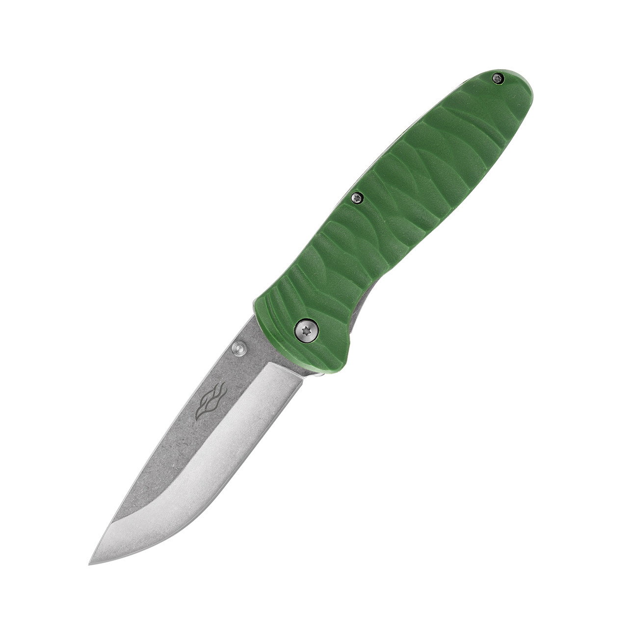 Нож складной "Firebird by Ganzo" с клипсой, дл.клинка 89 мм, сталь 4116 Krupp, цв. зелёный/G6252-GR - фото 1 - id-p108190733