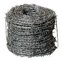 Проволока колючая ЕГОЗА 6 черная