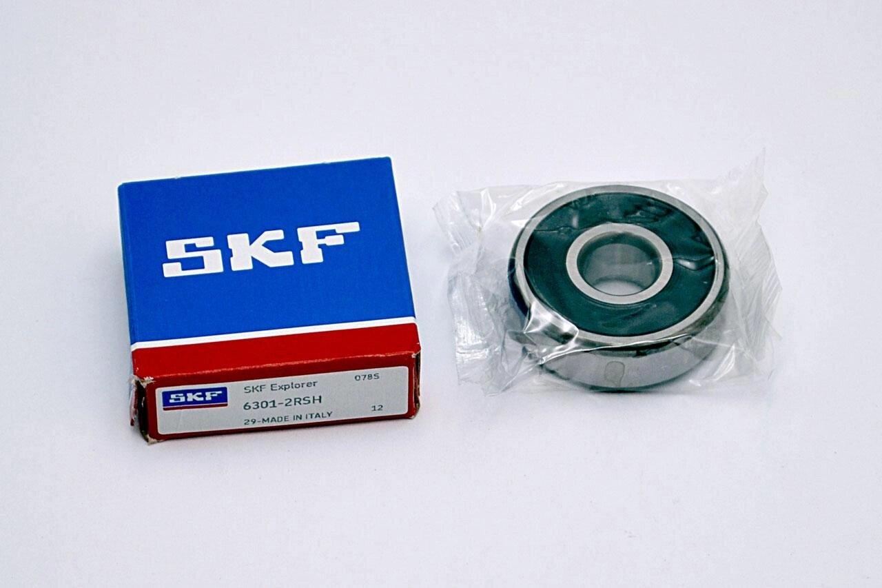 Подшипник SKF 6301 2RS (180301) 12*37*12мм - фото 1 - id-p107214179