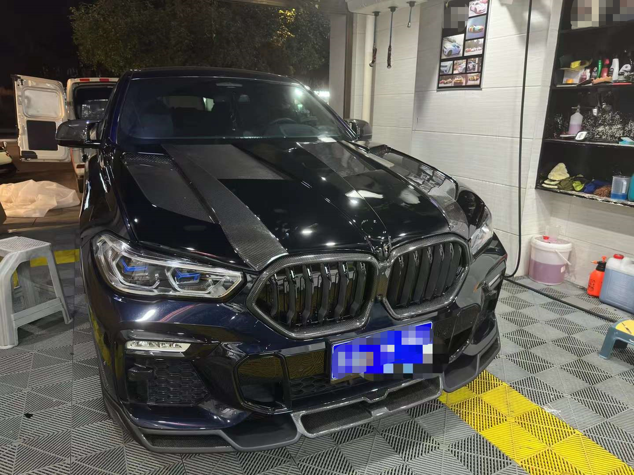 Капот для BMW X6 G06 2019+ - фото 2 - id-p108237186
