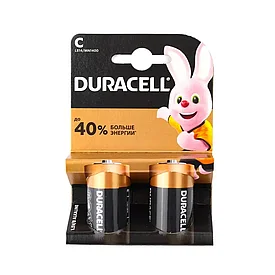 Батарейка Duracell Basic С (2шт)