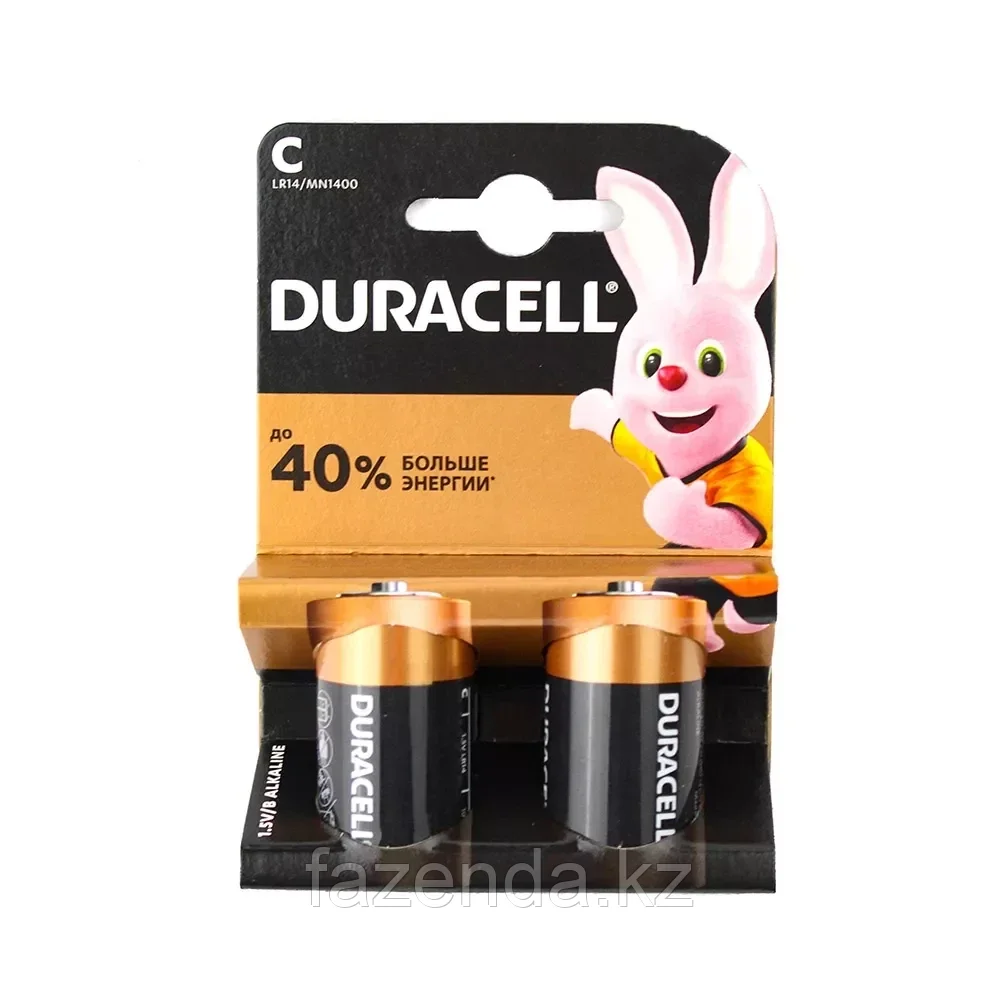 Батарейка Duracell Basic С (2шт) - фото 1 - id-p90822810