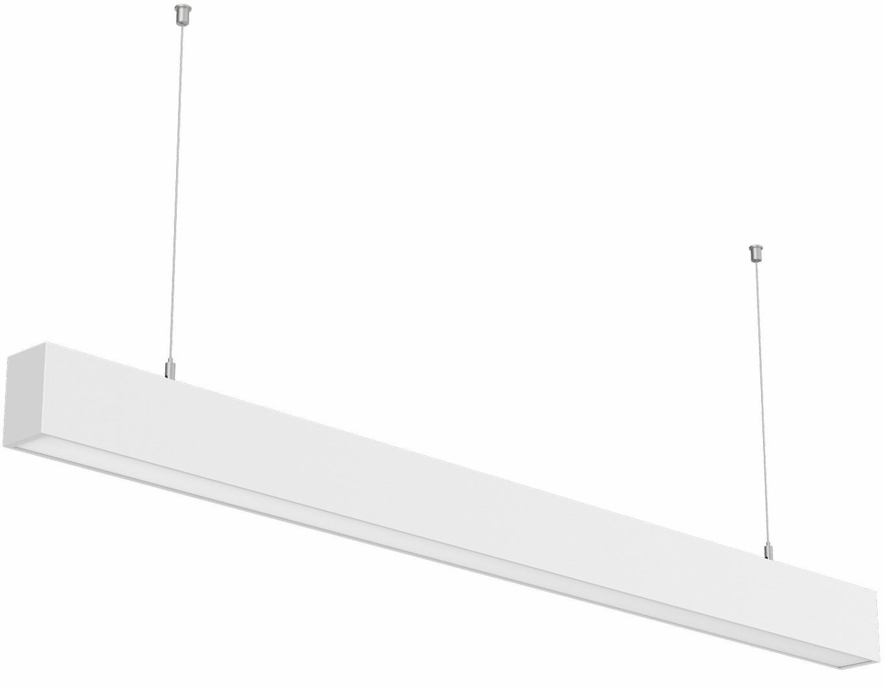Светильник линейный подвесной ZION 1 м 44Вт 4000К белый на тросах - фото 1 - id-p108269155