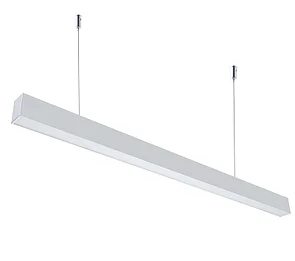 Светильник линейный подвесной ZION IP65 1 м 44Вт 4000К серебристый на тросах