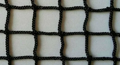 Сетка оградительная,  ячейка 40 х 40 мм 4 мм Черный цвет