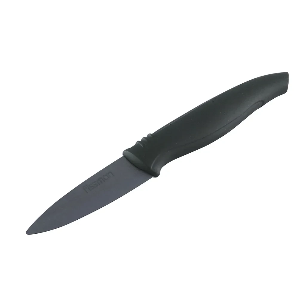 2125 FISSMAN Разделочный нож MARGO 8 см (черное керамическое лезвие)