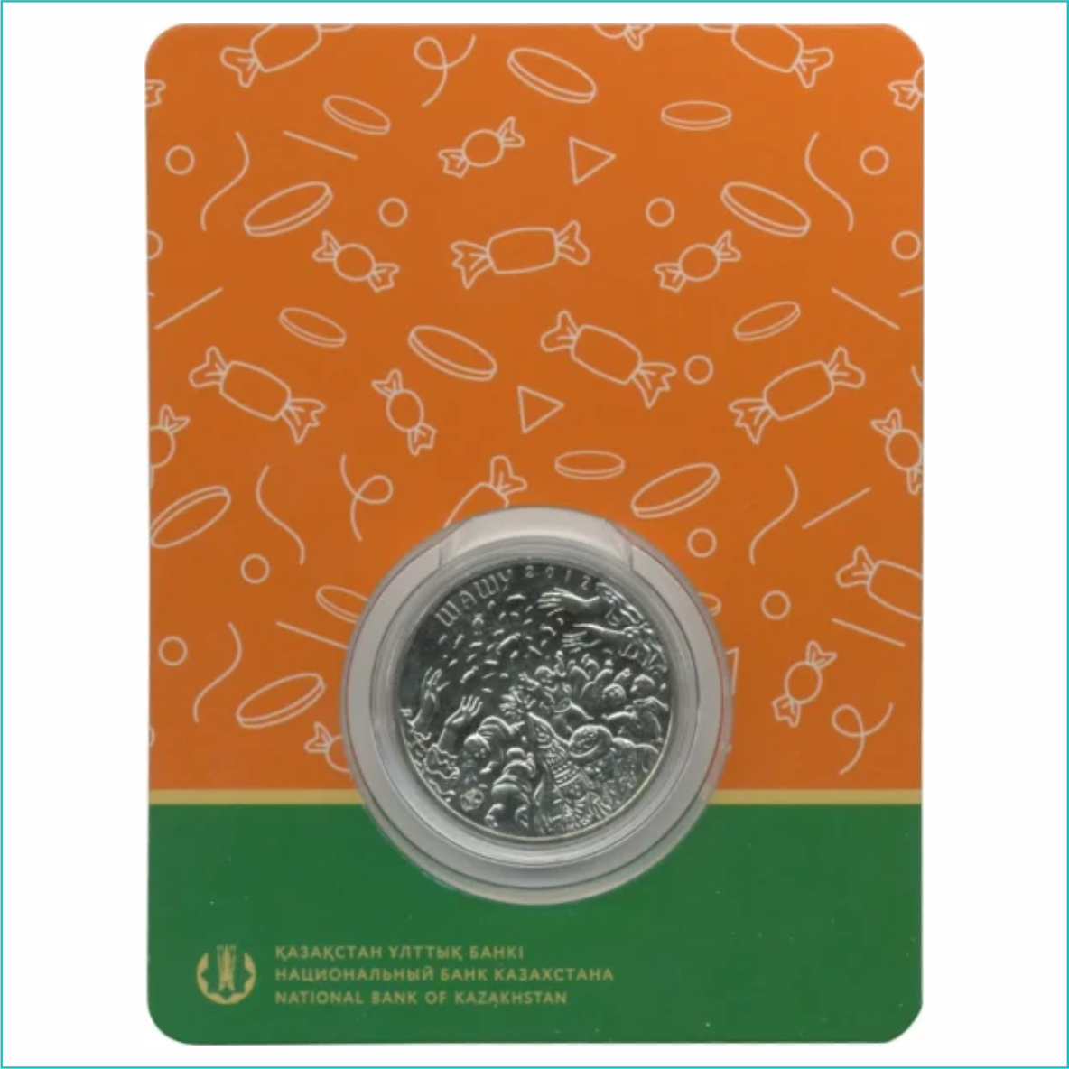 Монета "Шашу" (в блистере) - фото 1 - id-p108283264