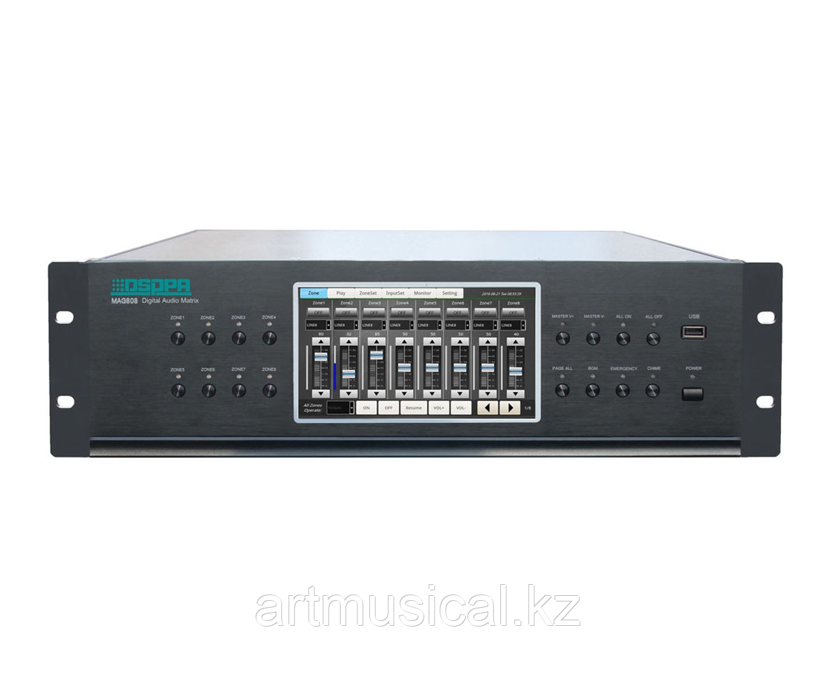 DSPPA - MAG808 - Цифровая аудиоматрица, 8 вх/8 вых.