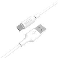 Кабель Crown USB - USB Type-C CMCU-001C white Voltsatu.kz