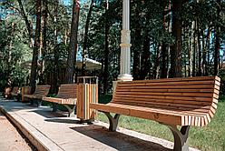 Скамейки для благоустройства парков