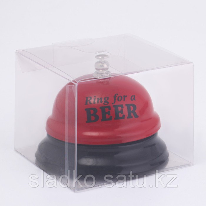 Звонок настольный Ring for a beer 7,5 х 7,5 х 6,5 см - фото 3 - id-p59462155
