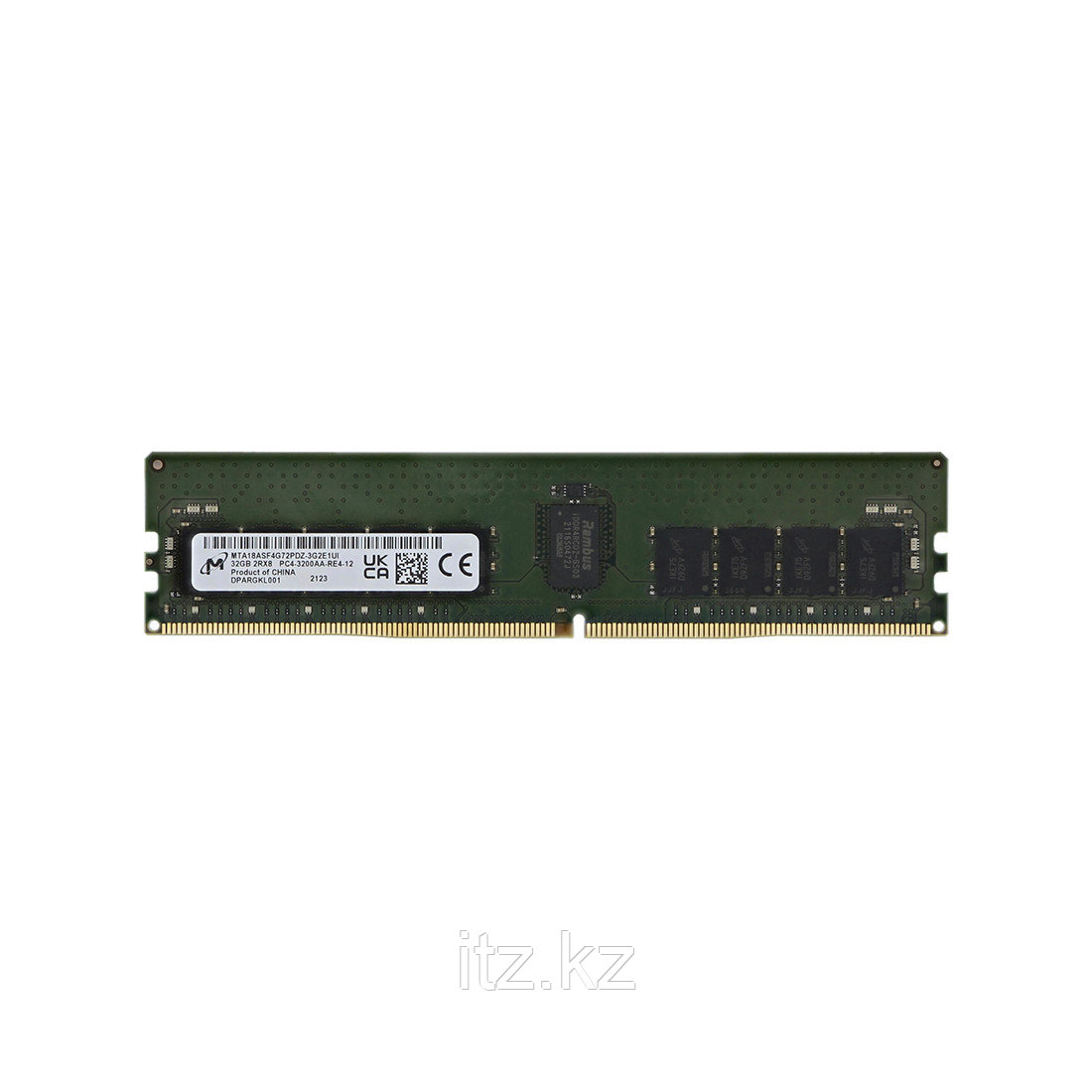 Модуль памяти Micron DDR4 ECC RDIMM 32GB 3200MHz MTA18ASF4G72PDZ-3G2 - фото 2 - id-p108133975