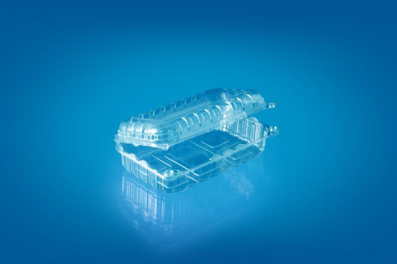 Контейнер ПР-РКФ-530 ПЭТ (Крышка и дно с отверстиями) (300шт. в коробке), фото 1