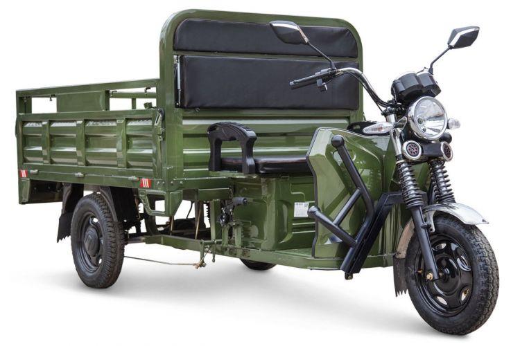 Грузовой электрический трицикл Rutrike D4 Next 1800 60V1500W (Зеленый-2373) - фото 1 - id-p80309604