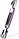 8691 FISSMAN Нож для фигурной нарезки двухсторонний 3,4 / 2,4 см (нерж. сталь), фото 3