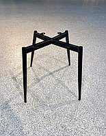 Основание стула,с наклоном, сталь, высота 44 см, чёрный мат
