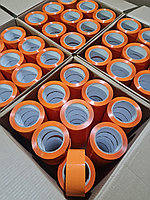 Упаковочный скотч цветной (оранжевый) 45 мм х 100 м