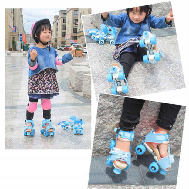 Съемные детские роликовые коньки (размер 25-29) регулируемые - фото 7 - id-p91602675
