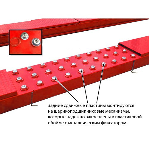 Подъемник четырехстоечный, 4 т. под 3D сход-развал PEAK 409A - фото 6 - id-p108203035
