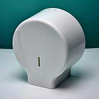 Диспенсер антивандальный для туалетной бумаги джамбо Jumbo белый пластик Турция. RJ