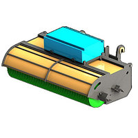 Щетка с бункером 2000 мм