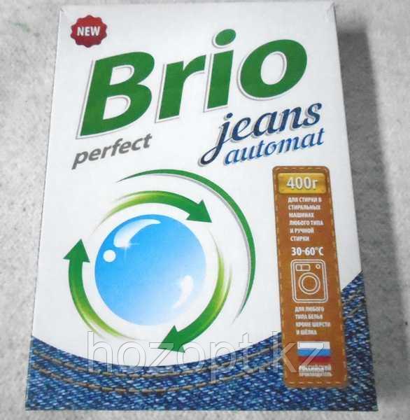 Стиральный порошок BRIO Jeans 400g (автомат) - фото 1 - id-p108174496
