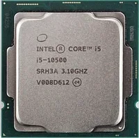 Процессор Intel Core i5-10500/ LGA1200, 6/12 C, 3,1/4,5GHz, TDP 65W, Tray/ (CM8070104290511) Voltsatu.kz
