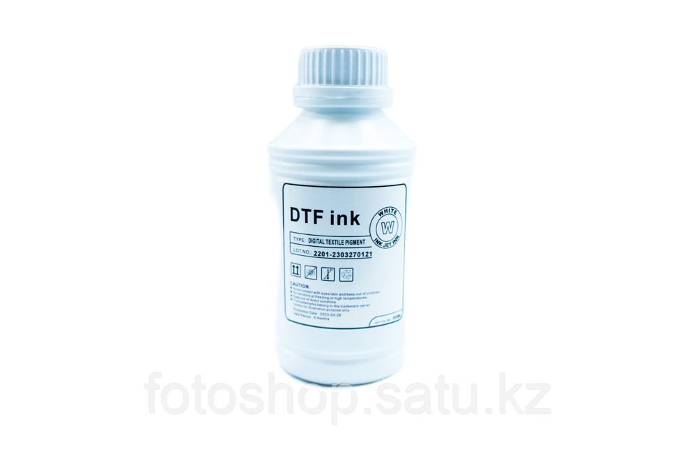 Чернила DTF Ink White 0,5 л - фото 1 - id-p108329018