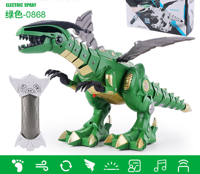 Большой Динозавр на пульте управления / Огнедышащий дракон - фото 6 - id-p108329070