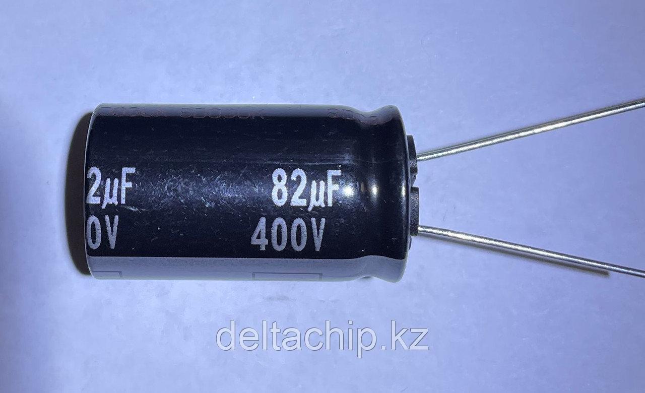 Электролитический конденсатор ELCAP 82mF 400V 105C 18X31.5 RADIAL EEUEE2G820PAN - фото 1 - id-p108328820