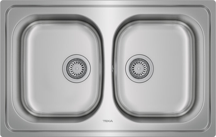 Кухонная мойка TEKA врезная Universe 80 T-XN 2B 115040010 серебристый