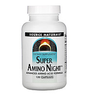 Source naturals формула с аминокислотами ночная, 120 капсул