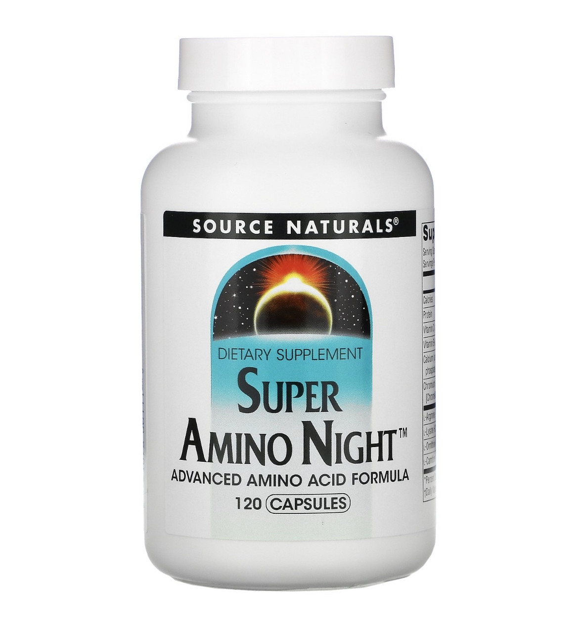 Source naturals формула с аминокислотами ночная, 120 капсул - фото 1 - id-p108330488