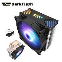 Кулер для CPU DarkFlash Darkair Rainbow LED CPU Air Cooler, Intel: LGA 775/ 115x/ 1366 / 17xx AMD: AM5 / AM4