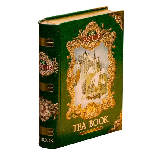 Чай зелёный рассыпной Праздничная коллекция Зимняя книга, Том III Tea Book, Volume III - Green, 75гр Basilur - фото 1 - id-p56182034