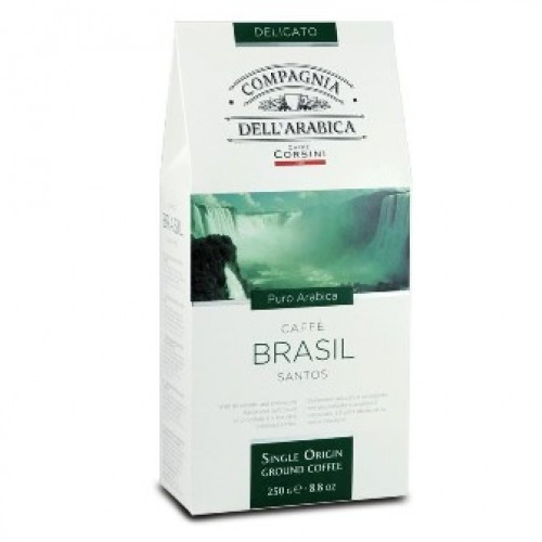 Кофе молотый Brasil Caffe Santos, 250гр Сorsini