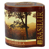 Чай черный рассыпной Лист Цейлона Димбула Dimbula, 100гр Basilur