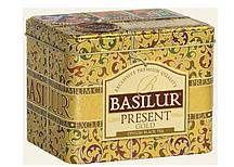 Чай Basilur Present Gold Caddy листовой в банке 100 г