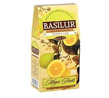 Чай Basilur Лимон и лайм листовой в коробке 100