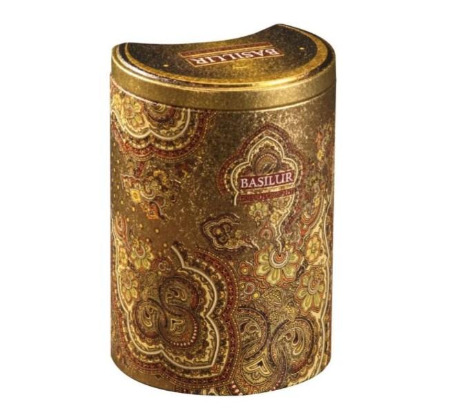 Чай Basilur Golden Crescent листовой в банке 100 г - фото 2 - id-p91050057