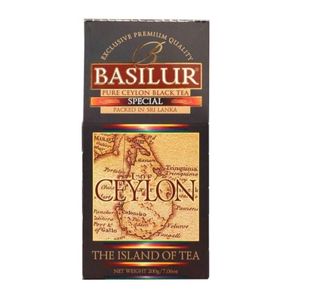 Чай Basilur Special черный листовой в коробке 200 г