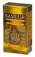Чай чёрный пакетированный Остров Цейлон Золотой Gold, 25пак Basilur