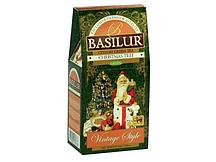 Чай Basilur Christmas tree зеленый листовой в коробке 85 г