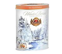 Чай Basilur Зимние ягоды облепиха черный листовой в банке 100 г