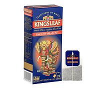 Чай Kingsleaf English Breakfast черный в коробке 25 пакетиков