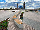 Уличные скамейки на территории Центральной Мечети, фото 3