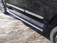 Защита порогов 60,3 мм ТСС для Toyota Land Cruiser 200 EXECUTIVE LOUNGE 2018-