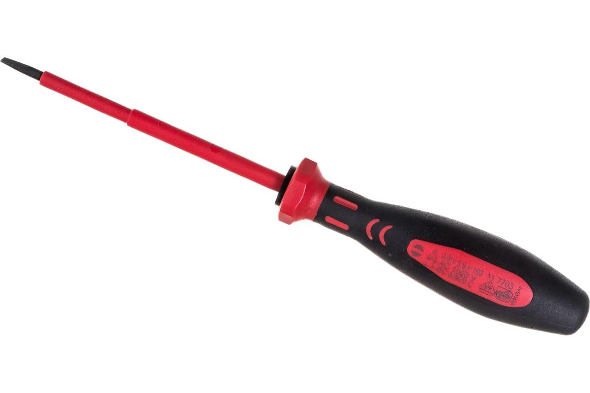 Отвертка шлицевая CIMCO VDE SL 8.0x1.2х175мм Арт 11 7708