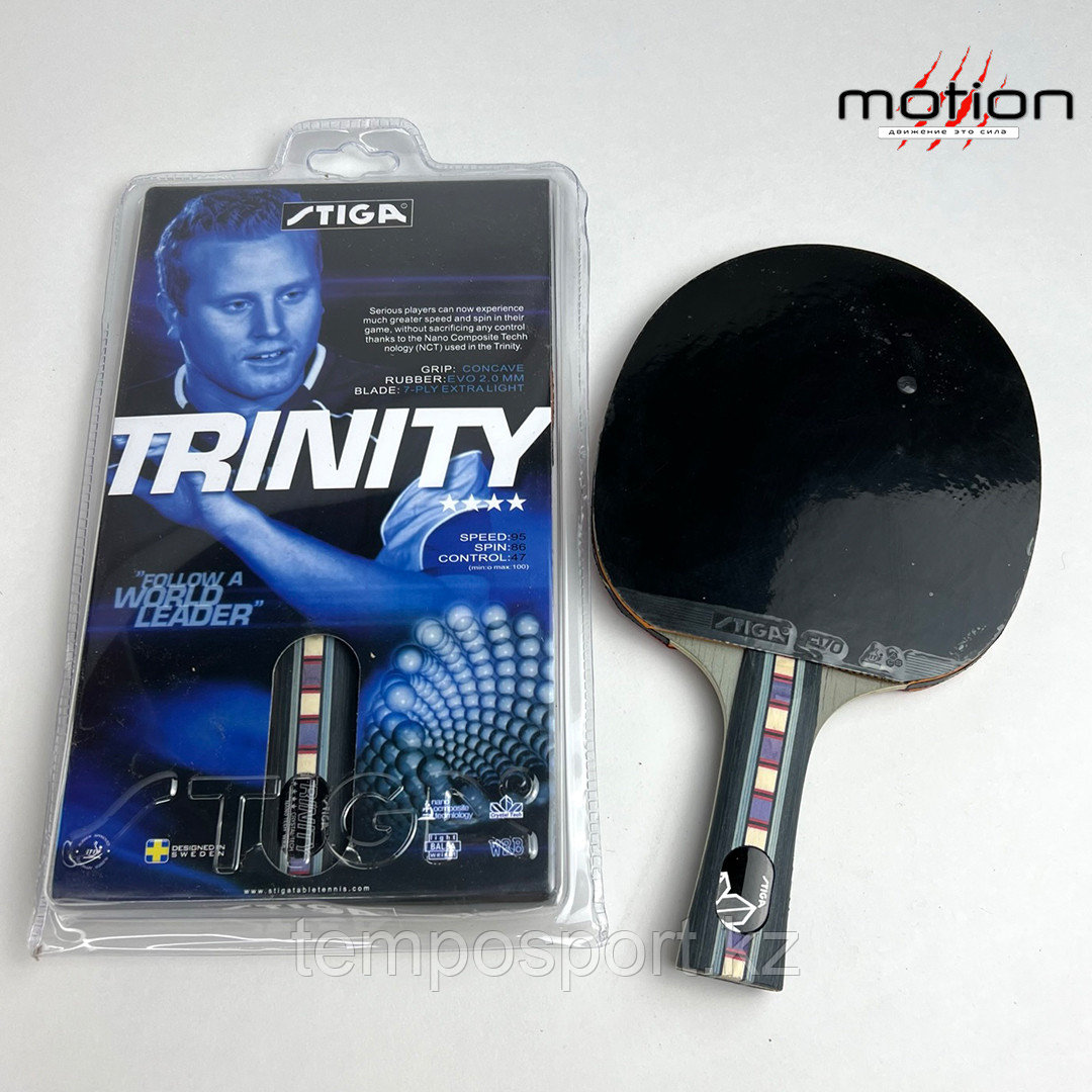 Ракетка для настольного тенниса Stiga 4* Trinity - фото 4 - id-p108344307